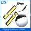 14cm cob led drl light all in one car styling led bar day light led car waterproof DC12v universal daytime running lights bulb