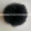 Raccoon Fur Pompom Balls
