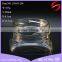 280ml square glass jar with golden lug cap
