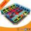 Professional outdoor garden trampoline park jumping kids with safety net