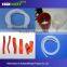 FDA certificate clear transparent elastic silicone rubber tube,High Temperature Silicone Rubber Vacuum Hose / Tube