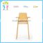 Wholesale high quality mini wood baby doll high chair wooden educational toy for sale