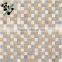 SMS04 kitchen room mosaic 4mm thickness crystal and frosted glass mix stone mosaic for wall