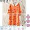 orange ladies lady homewear loungewear bathrobe