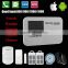 Easy operation remote control GSM security wireless smart alarm system