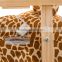 Qaba Kids Plush Rocking Horse Style Giraffe Theme Chair