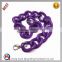 Newest Colorful Decorative Plastic Chain For Bag