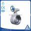 factory supply ansi 150lb butt welded butterfly valve