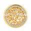 Fashion jewelry charm 316L stainless steel 33cm coin locket designs