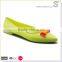 Latest fashion style comfortable adult jelly shoes for lady