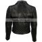 Women's Brando biker leather jacket