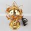 Wholesale New Style Leaf Carve Pattern Flower Shape Electric Incense Burner