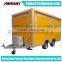 Hot Sale Mobile Fast Food Truck, Crepe Food Trailer, Food Concession Cart