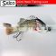 SGF4J02 Four -section bass Joint plastic lure 5.5"