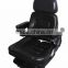 High Quality PU Leather Machinery Suspension Loader Seat Comfortable Vehicle Seat YHF-02