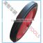heavy duty 360mm solid rubber wheel