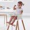 European Standard EN14988 Certified Safe Wood Baby High Chair