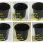 Made in China pp material black tall 15 gallon nursery pots