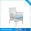 Reasonale price poly wicker garden chair furniture