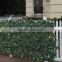 Outdoor Decoration Plastic Leaf Hedge Artificial Green Leaf Fence