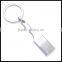 Creative key chains gift keyrings metal brush shape key ring supplier