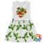 Children Girls New Fashion White Short Wedding Floral Dresses Customized Priting Vintage Casual Women Dresses
