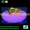 Modern Colorful beautiful style LED waterproof plastic dishes/Plate for party