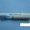 hair brush cleaner with wooden handle and stainless steel head