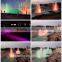 stainless steel outdoor colorful running music water speaker fountain
