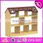 Best wholesale kindergarten toy storage shelf children wooden preschool furniture W08C186