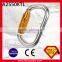 Twist Lock 25KN O Type Climbing Aluminum Carabiner With CE Certificate