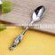 New design hot selling rabbit shape zinc material kids spoon and fork cutlery set