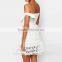 Guangzhou Clothing Factory Oem Women White Lace Dress