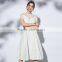 Maxnegio supreme clothes wholesale pleated maxi woven midi dress