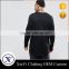 New Style custom print logo fashion men 100 cotton round neck t shirt with zipper