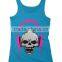  china custom printing 100 cotton stringer tank top women