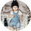 S17057A Summer Cotton Baby Kids Overalls Casual Boys Shorts