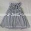 girls halloween dresses black stripe sleeveless ruffle dress birthdays toddler girl dress