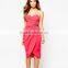 2016 fashion off-shoulder women sexy dresses , bodycone lady japanese prom dress for evening party