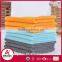 Colorful microfibre cleaning cloth, 100% polyester solid scrubber cleaning cloth, 12''x12'' kitchen scrubber