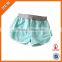 Garment dyed 95% cotton 5% spandex slim fit anti-pilling crossfit shorts wholesale blank sweat shorts women