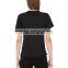 New Womens Cotton Silk Screen Printed T-Shirt Customize Ladies O neck Short Sleeve Printed T Shirts