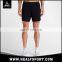 Healy Black Sports Running Shorts , Men's 5' Running Shorts