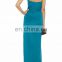 Beautiful evening dress 2016 online shopping floor length long evening silk-crepe gown