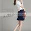 2016 BAIYIMO Women's OEM service lovely fashion style printed hot sale ladies casual office wear dresses dress in china