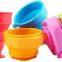 Silicone Folding Cup Bowl Set Telescopic Outdoor Tool Collapsible Machine