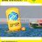 Cylinder water barrier inflatable buoy for water swim event