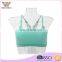 Comfortable durable nylon high quality seamless women padded camisole