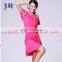 Two pcs practice sport Adult latin dress costume L-7011#