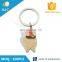 Cheap popular 3d custom shaped keychain metal